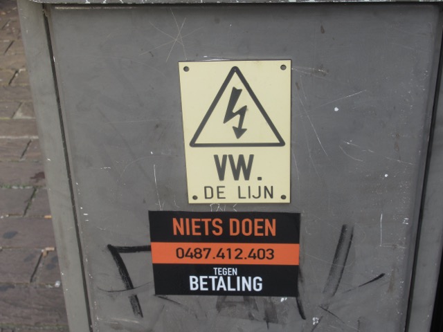 Te lui om te bellen...