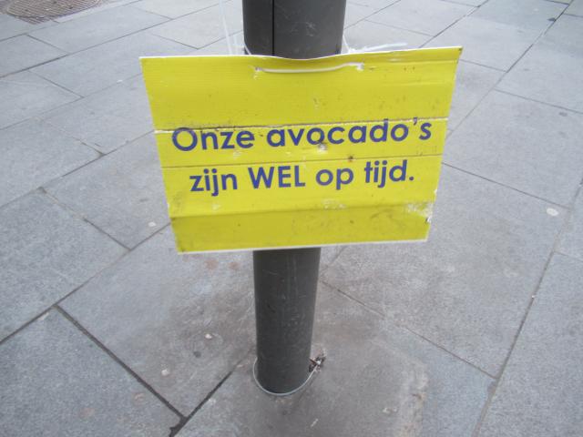 Goed nieuws vAn de AvocAdo's..