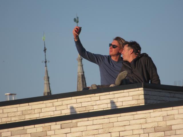 Selfie mét hAAn.