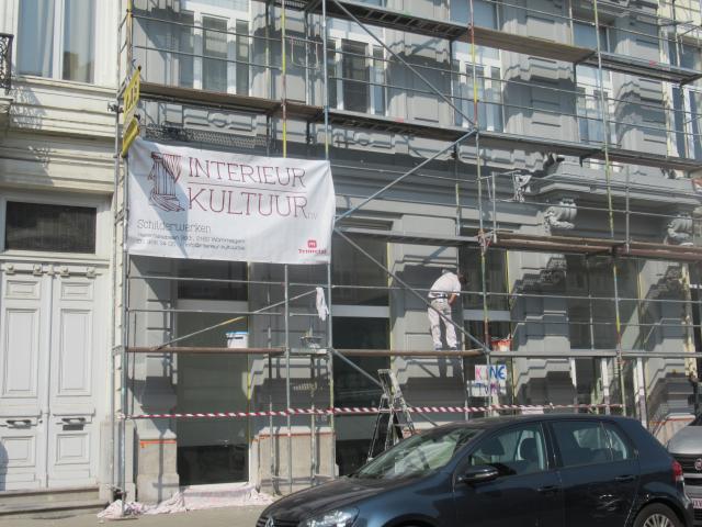 Exterieur werk.
